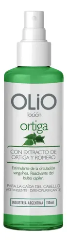 Olio Loción Anti Caída Ortiga Romero 110ml X3