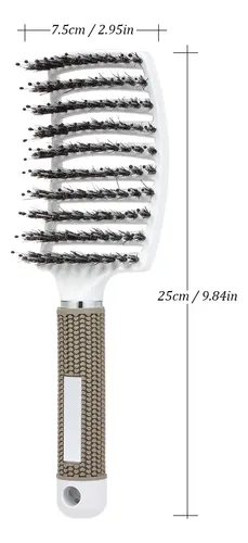 Peine Masaje Cuero Cabelludo Cabello Rizado Húmedo