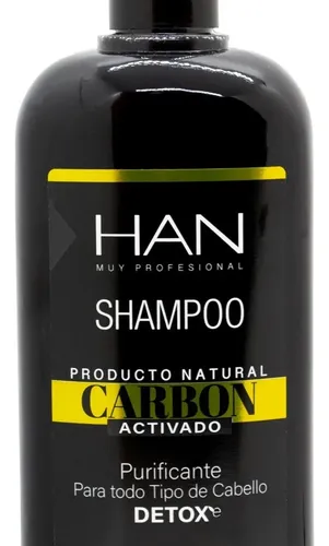 Han Carbon Activado Shampoo Cabello Detox Purificante 500ml