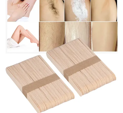 Aplicador De Cera, 100 Unidades, Espátula Desechable De Made