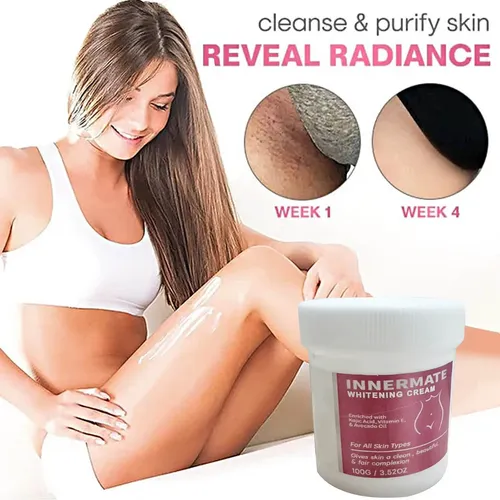 Crema Blanqueadora Reparadora Codos Pies Hidratante 100g