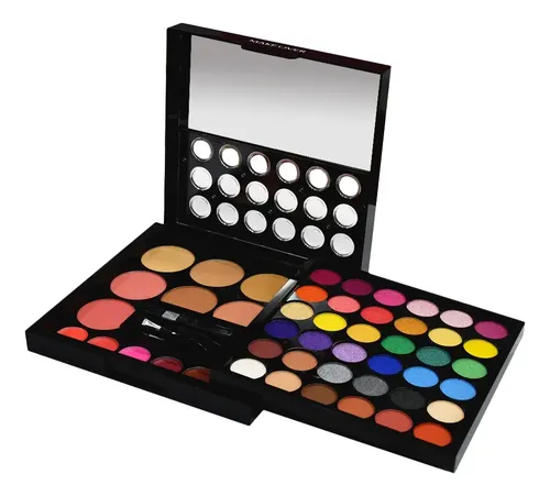 Kit Maquillaje Makeover Jes-237 Sombras Rubor Labios 53 Piezas