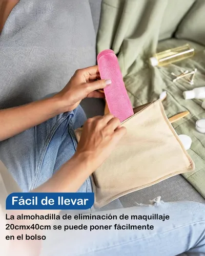 Discos Desmaquillantes Reutilizables, Toallas