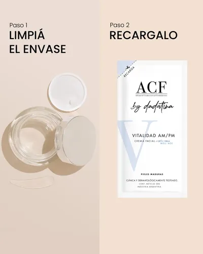 Crema Facial Vitalidad Pieles Maduras Well Age 50g Dadatina