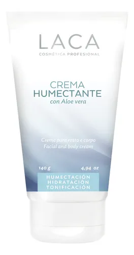 Crema Humectante Con Aloe Vera X 140 G