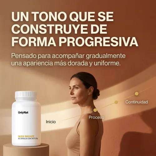 Capsulas Autobronceantes Onlynat 180u Glow Anual Pack X3