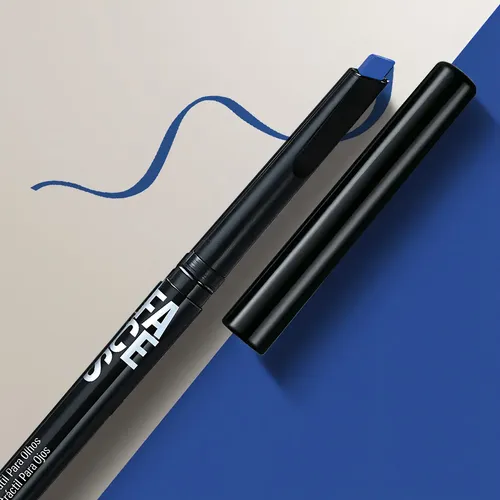 Delineador Retráctil Para Ojos Faces Azul Deep Natura