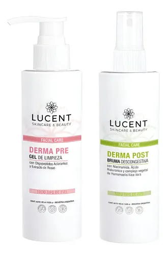 Kit Facial Care Gel Aclarante + Bruma Con Niacinamida