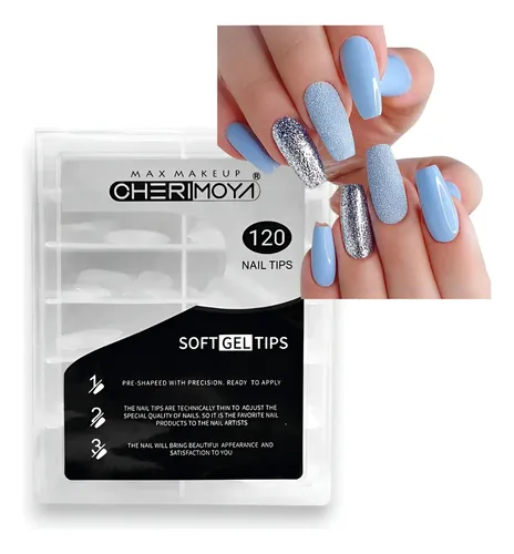 Tips Soft Gel Cherimoya X120 – Mate Prelimados