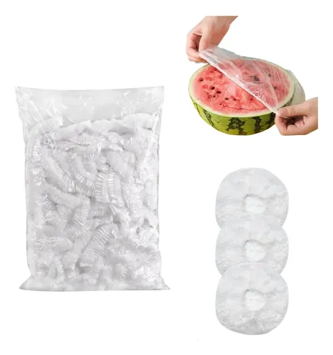 Set 100 Gorros De Baño Multiusosy Fundas Alimentarias /