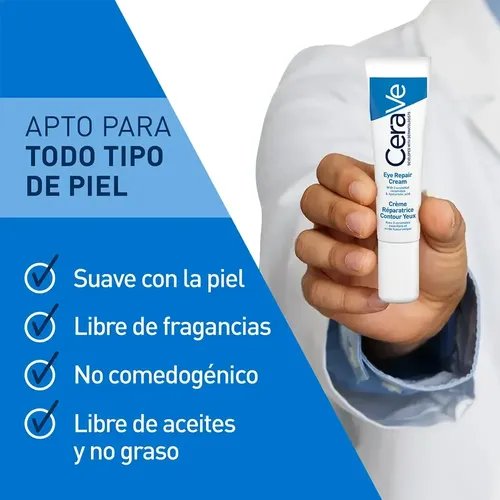 Crema Reparadora Para El Contorno De Ojos 14ml Cerave