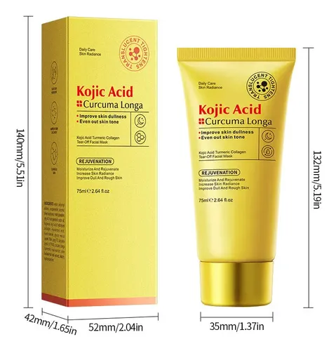 Mascarilla Exfoliante De Cúrcuma Kojic 75 Ml