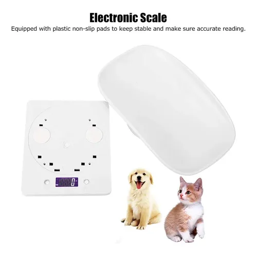 Báscula Digital Para Mascotas 10kg 1g Báscula Multifunción