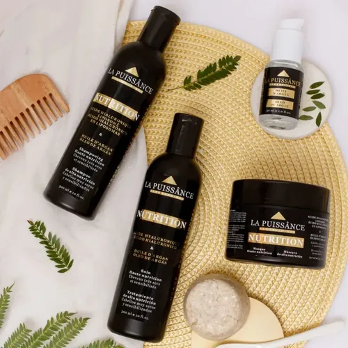 Kit La Puissance Argan Shampoo + Acondicionador X1000ml