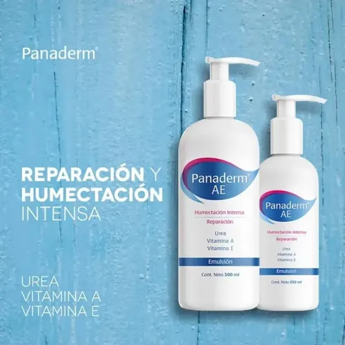Panaderm Ae Emulsión Humectación Intensa Reparación 250ml