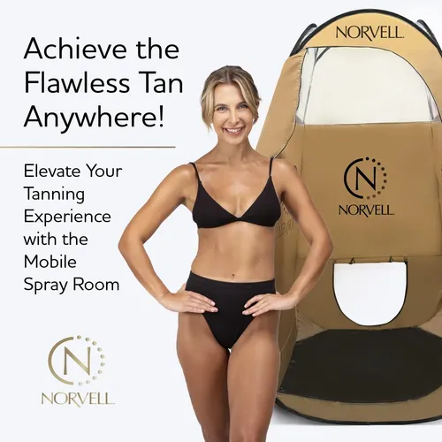Carpa Spray Tan Norvell Xl Portátil Extra Grande Con Bolsa D