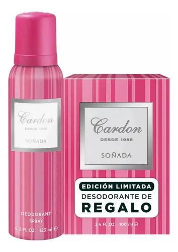 Cardon Soñada Eau de Parfum Mujer 100ml + Deo 123ml Spray Cítrico