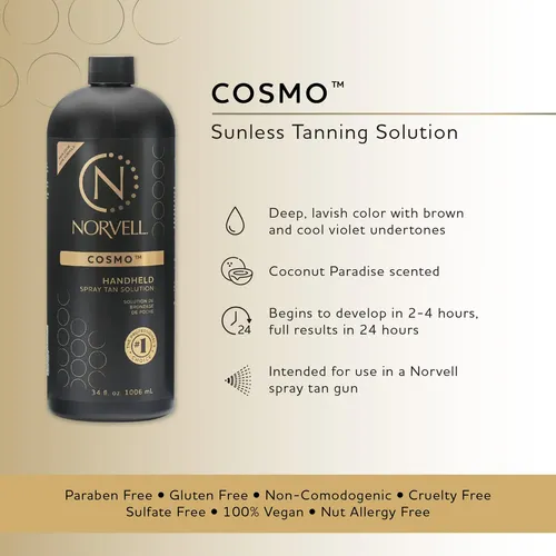 Solución Bronceadora En Aerosol Norvell Cosmo 1l Con Extract