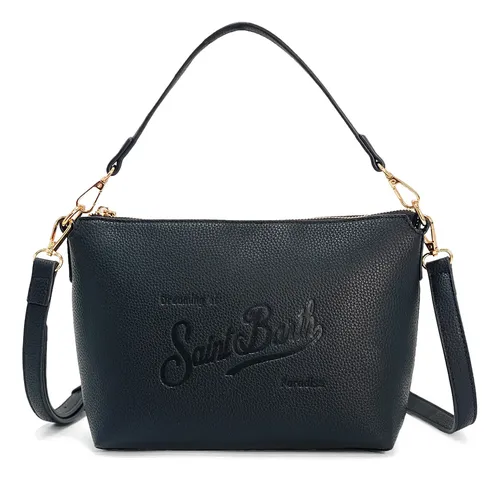 Bolso Multifuncional De Cuero Sintético Negro