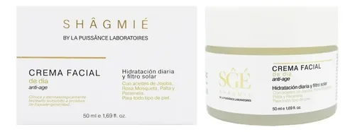 La Puissance Shagmie Crema Facial De Dia Hidratante Anti Age Tipo de piel Todo tipo de piel