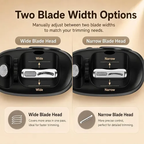 Cortauñas Eléctrico Con Cabezal Ajustable 3 En 1 Para Person