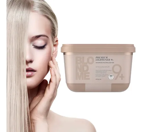 Polvo blanqueador Schwarzkopf Professional Blondme Bond Reforcing Premium de 9 tonos