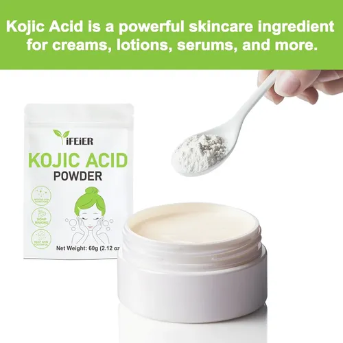 #ácido Kojico Powder Ifeier 60 G Pure Skincare Diy/