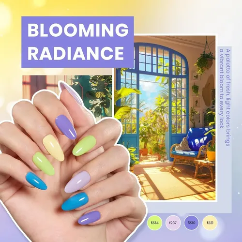 Kit Esmalte Gel 55 Colores Uv Base Top Coat Manicura