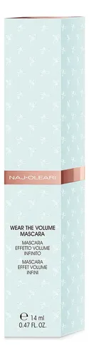 Mascara Naj Oleari Wear The Volume Color 01 Infinite Black
