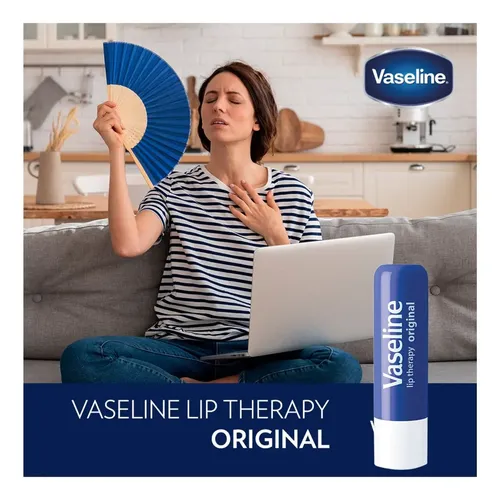 Bálsamo Labial Vaseline Original en Barra para Labios Secos