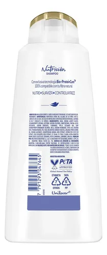 Dove Shampoo Oleo Nutricion X 750ml