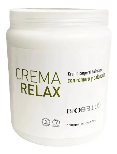 Biobellus Crema Base Masajes Musculares Relax