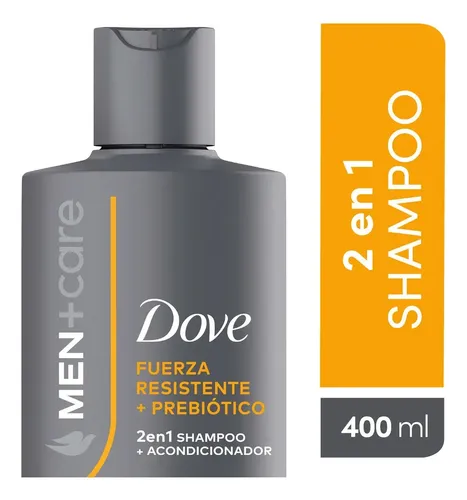 Shampoo Dove Men 2 En 1 Fuerza Extrema X 400 Ml