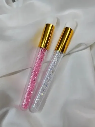 3 Brocha Para Lash Shampoo C/glitter Limpieza Exten Pestañas
