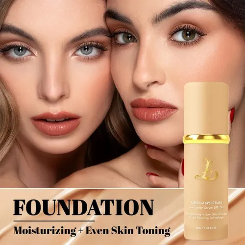 Base Líquida 4 En 1 Cambia Color Spf 50 31 Ml
