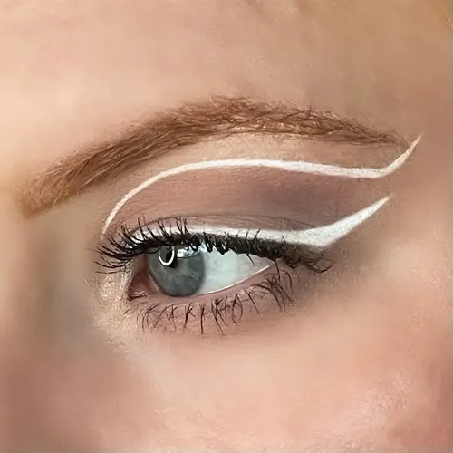 Delineador Liquido H&m White Blanco Eyeliner