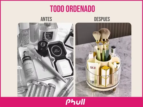 Organizador Maquillaje Porta Cosmético Organizador De Brocha