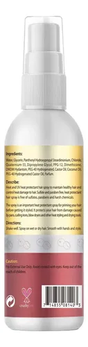 Spray Protector Térmico Wozutunt Con Coco 100 Ml