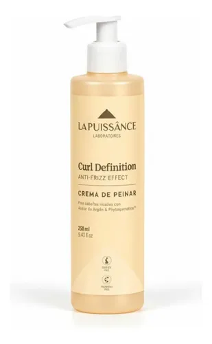 Kit Crema De Peinar + Mascara Para Rulos La Puissance Curl