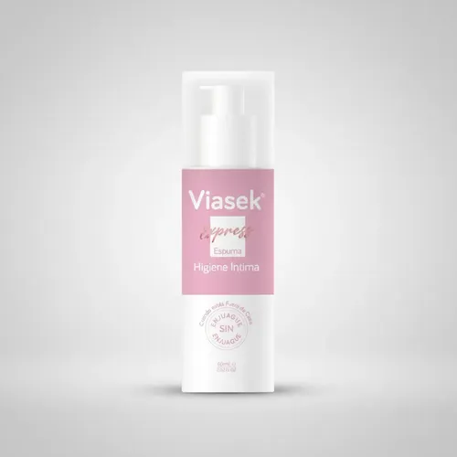 Viasek Express Espuma X60 Espuma Higiene Intima Sin Enjuague