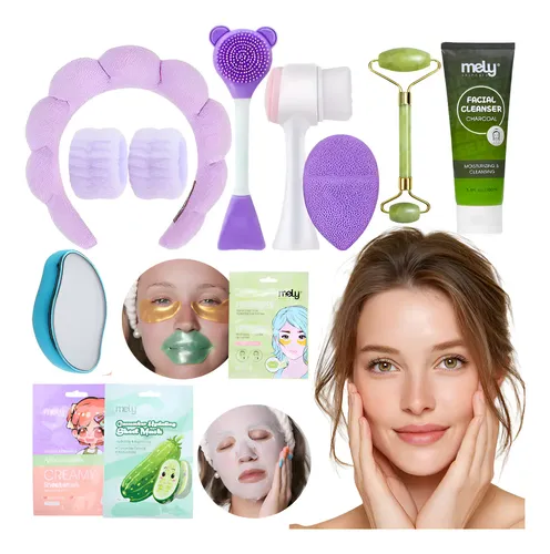 Kit Skincare Piel Grasa Mujer Limpieza Facial Rutina Diaria