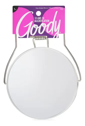 Espejo De Maquillaje Goody Doble Cara Con Aumento 1x/3x Y So
