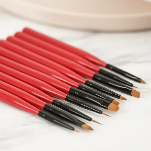 Set De 10 Pinceles Maquillaje