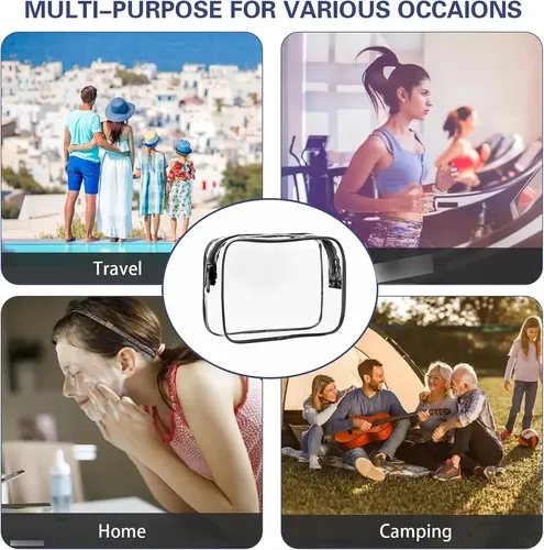 Neceser Mujer Transparente Impermeable Para Viaje Z