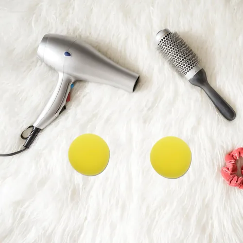 Esponja Enrollable Moderna, 12 Bolas Para Rizar El Pelo