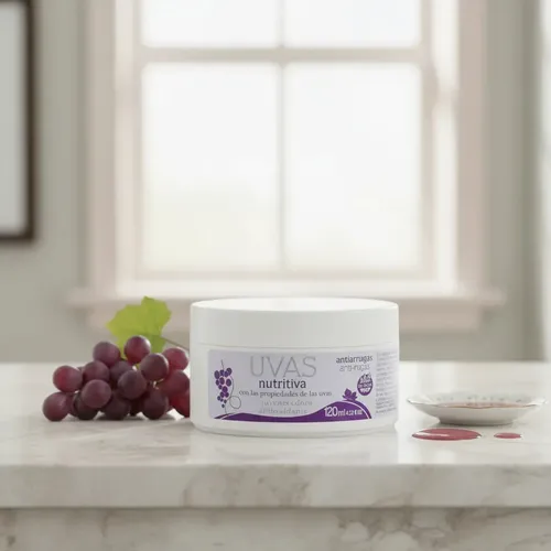 Crema Uvas Noche Nutritiva para Piel Mixta de 120 mL piel mixta