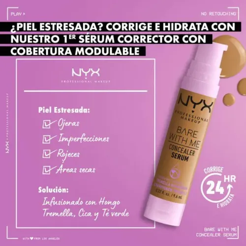 Corrector Serum Bare With Me De Nyx Professional Makeup