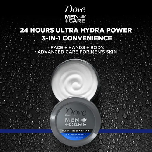 Crema Dove Men Hidratante Cuerpo Rostro Manos 4x75ml