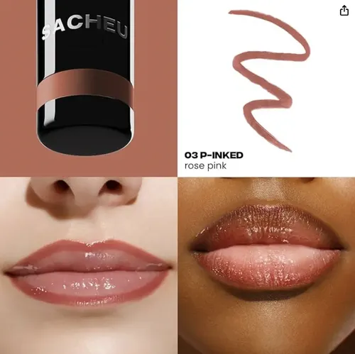 Sacheu Delineador De Labios Que Se Mantiene En Su Lugar, Tat