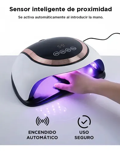 Cabina Para Uñas Care By Gadnic Future V11 Uv Led 18.8w